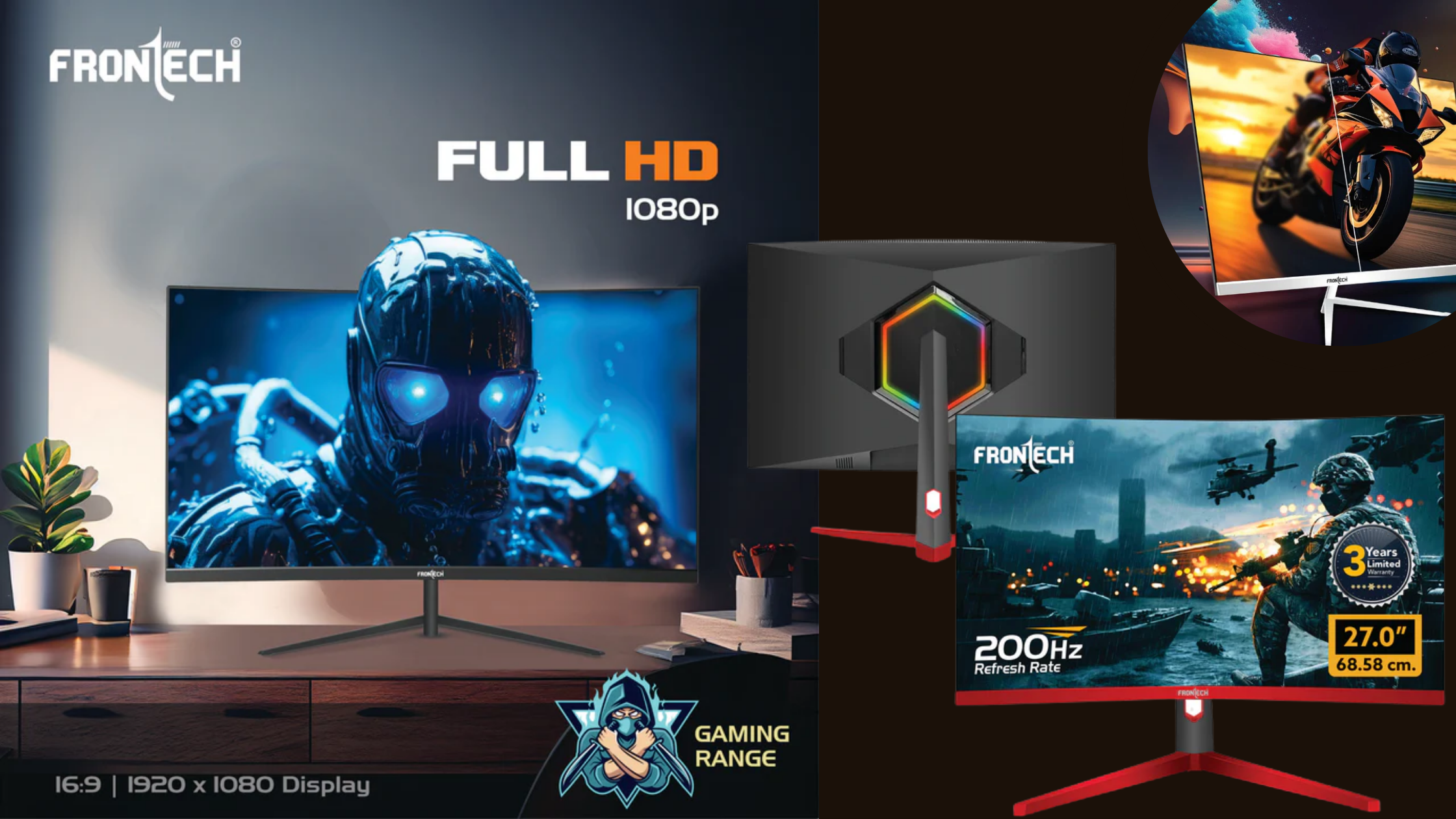 144Hz Vs 165Hz Vs 240Hz Gaming Monitor Guide 2026 Frontech Frontech Frontech Gaming Monitor Which Refresh Rate 