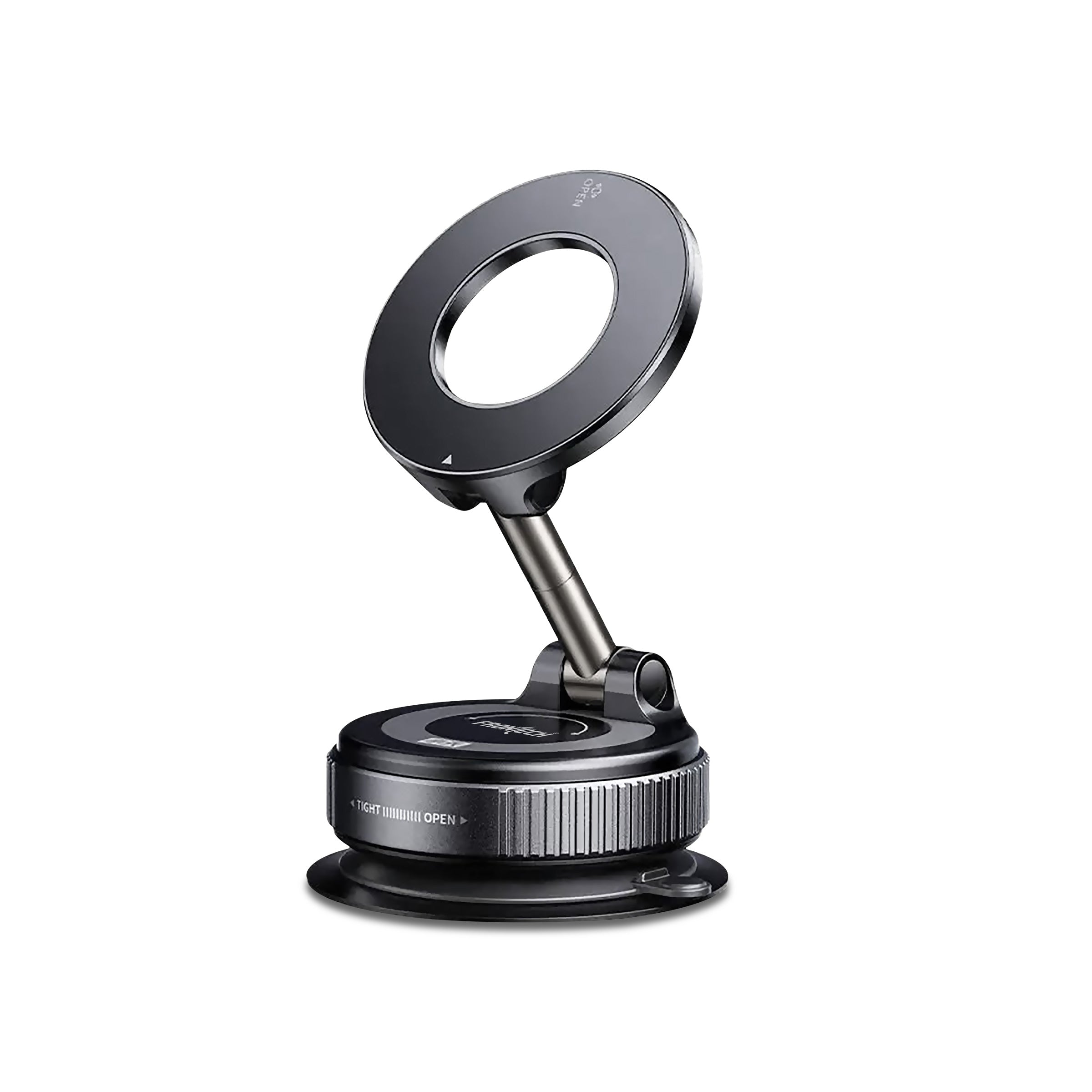 Frontech Magnetic Mobile Holder with Vacuum Suction – 360° Rotatable, Multi-Angle Adjustable, Universal Portable Phone Stand (CCH-0018)
