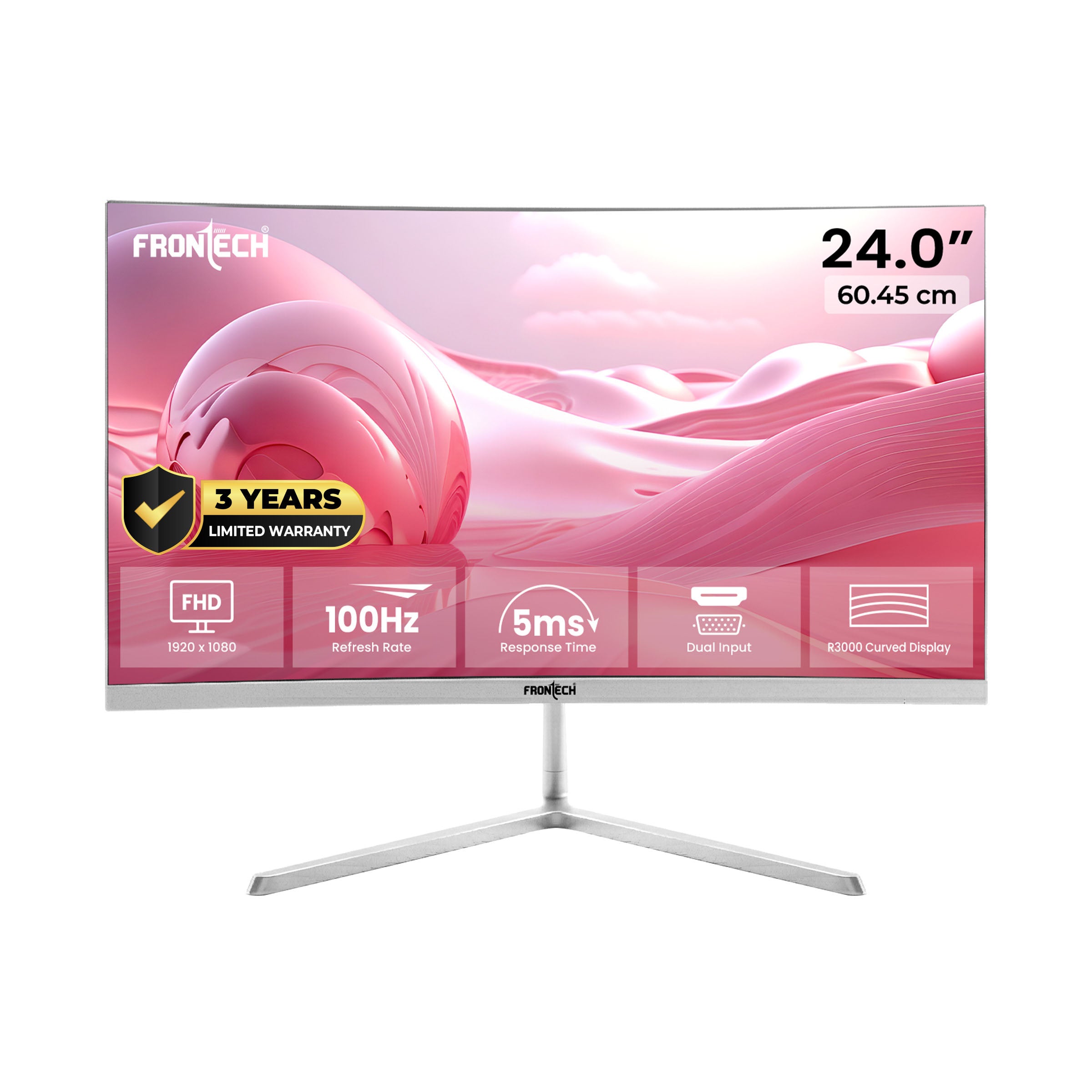 Frontech Curved Gaming Monitor – Immersive Gaming Display – Frontech Online