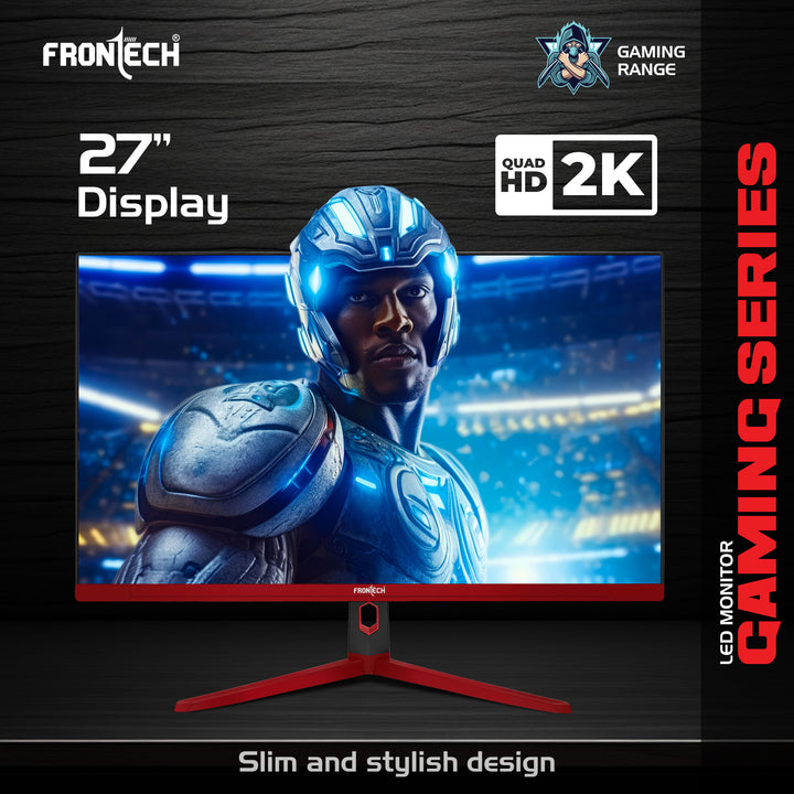 Frontech 27 Inch Monitor Buy Frontech 27 Inch QHD 2K Gaming Monitor 180Hz IPS Display – Frontech ...