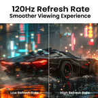 FRONTECH 27 Inch FHD Gaming Monitor, 1920 x 1080 IPS Panel, 120Hz Refresh Rate, 1ms Response Time, 99% sRGB, HDMI, USB Type-C 65W Charging, Built-in Speakers, FreeSync, 3 Years Warranty (MON-0052PD)
