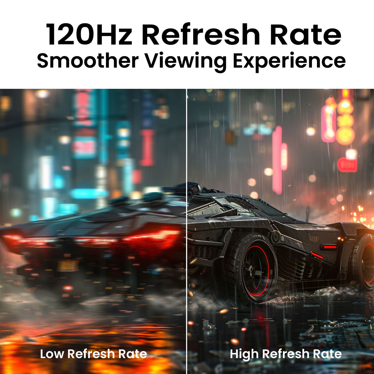 FRONTECH 27 Inch FHD Gaming Monitor, 1920 x 1080 IPS Panel, 120Hz Refresh Rate, 1ms Response Time, 99% sRGB, HDMI, USB Type-C 65W Charging, Built-in Speakers, FreeSync, 3 Years Warranty (MON-0052PD)