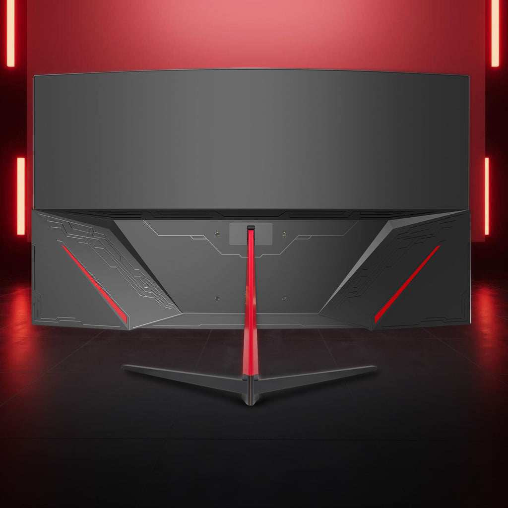 Frontech 32 inch Curved Gaming Monitor | 200Hz | 1920 x 1080 | Frameless | HDMI & DP | 1ms Response Time | Built-in Speakers | 3 Years Warranty