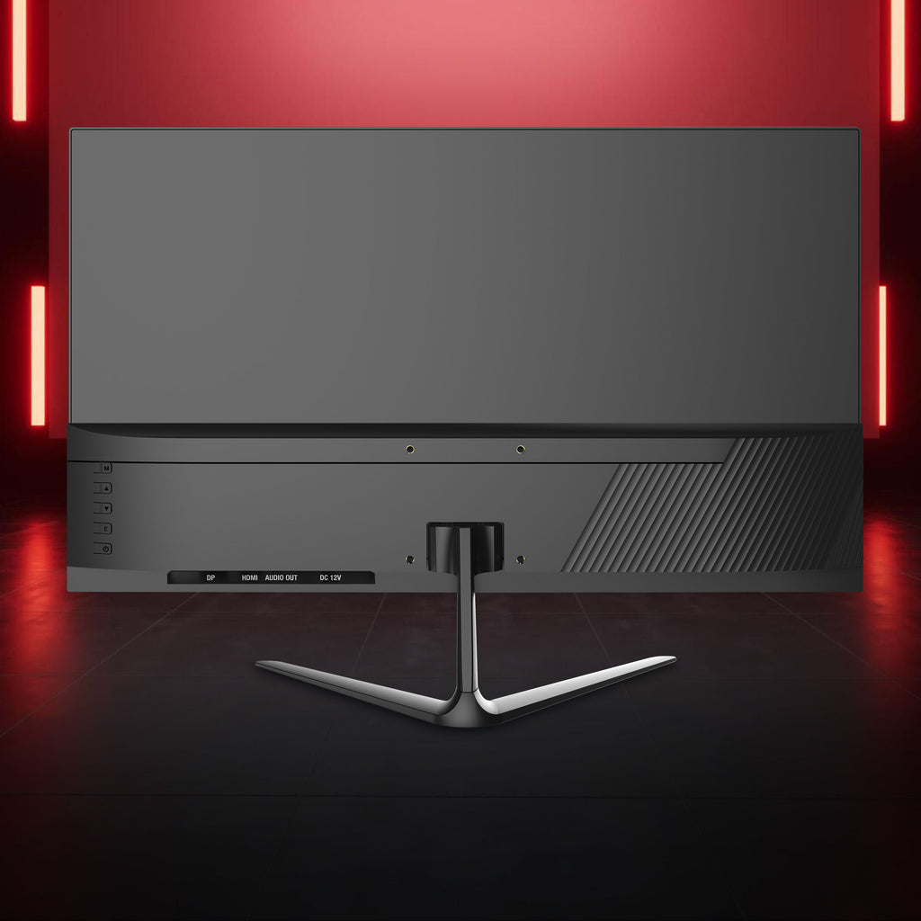 Frontech Gaming Series MON-0087P, 24.5 Inch IPS Full HD Gaming Monitor, 200Hz, 1ms Response Time, 99% sRGB, 1000:1 Contrast, HDMI & DisplayPort Dual Input, VESA Wall Mountable, 3 Years Warranty – Black