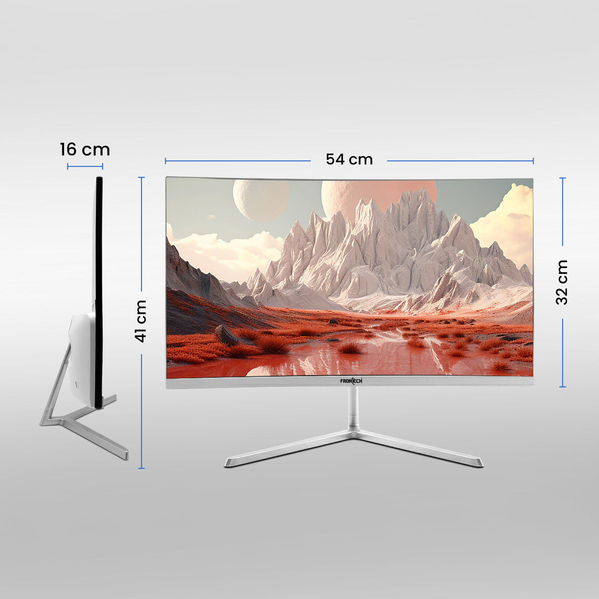 LED Monitor Screen Dimension | Frontech