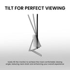Frontech 22 inch Curved LED Monitor | 100Hz | 1920x1080 | Wall Mountable | Frameless | HDMI & VGA | 5ms Response Time | Ultima Series | 3 Years Warranty