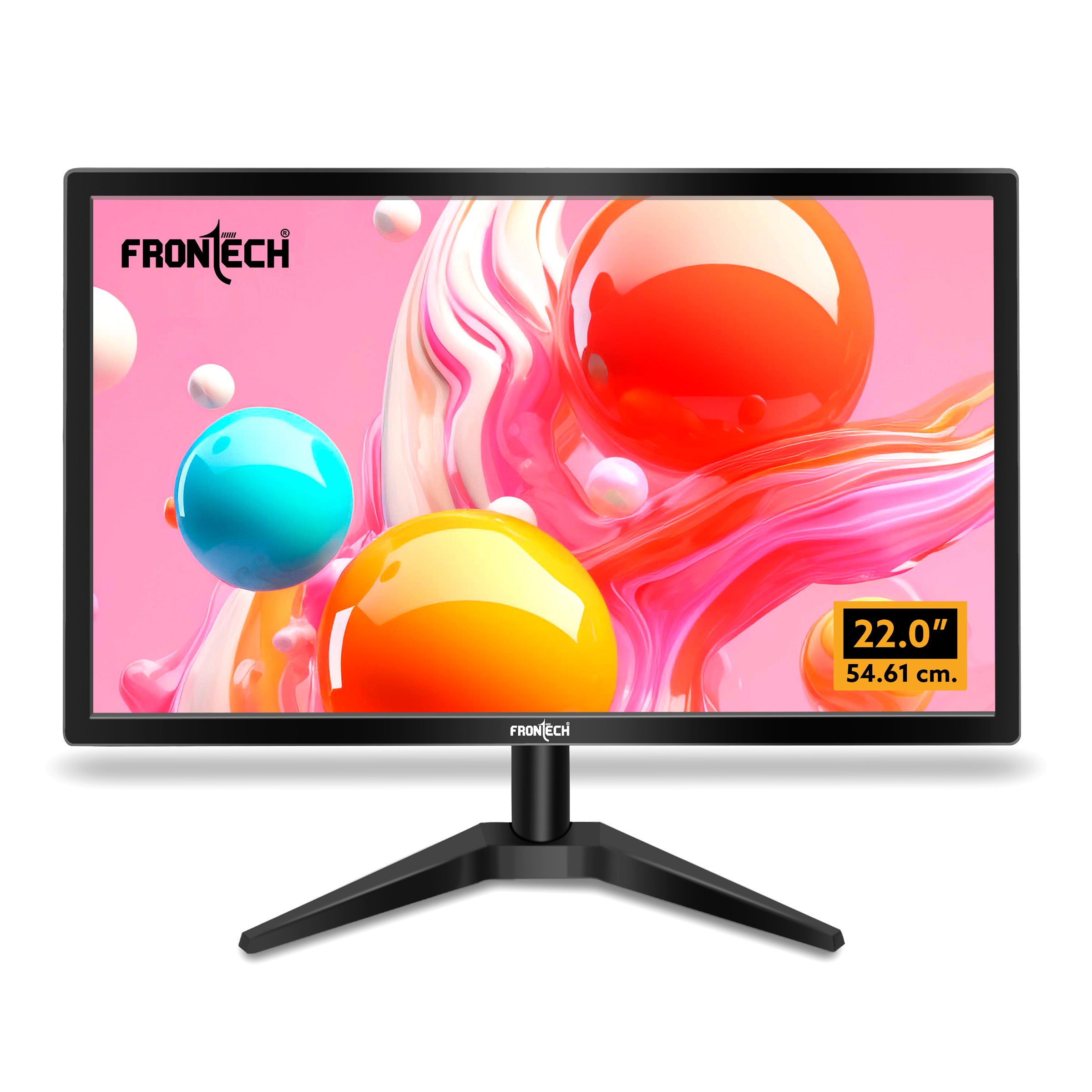 22'' HD LED Monitor | 60Hz, 1680x1050 | Slim & Stylish with Dual Speak ...