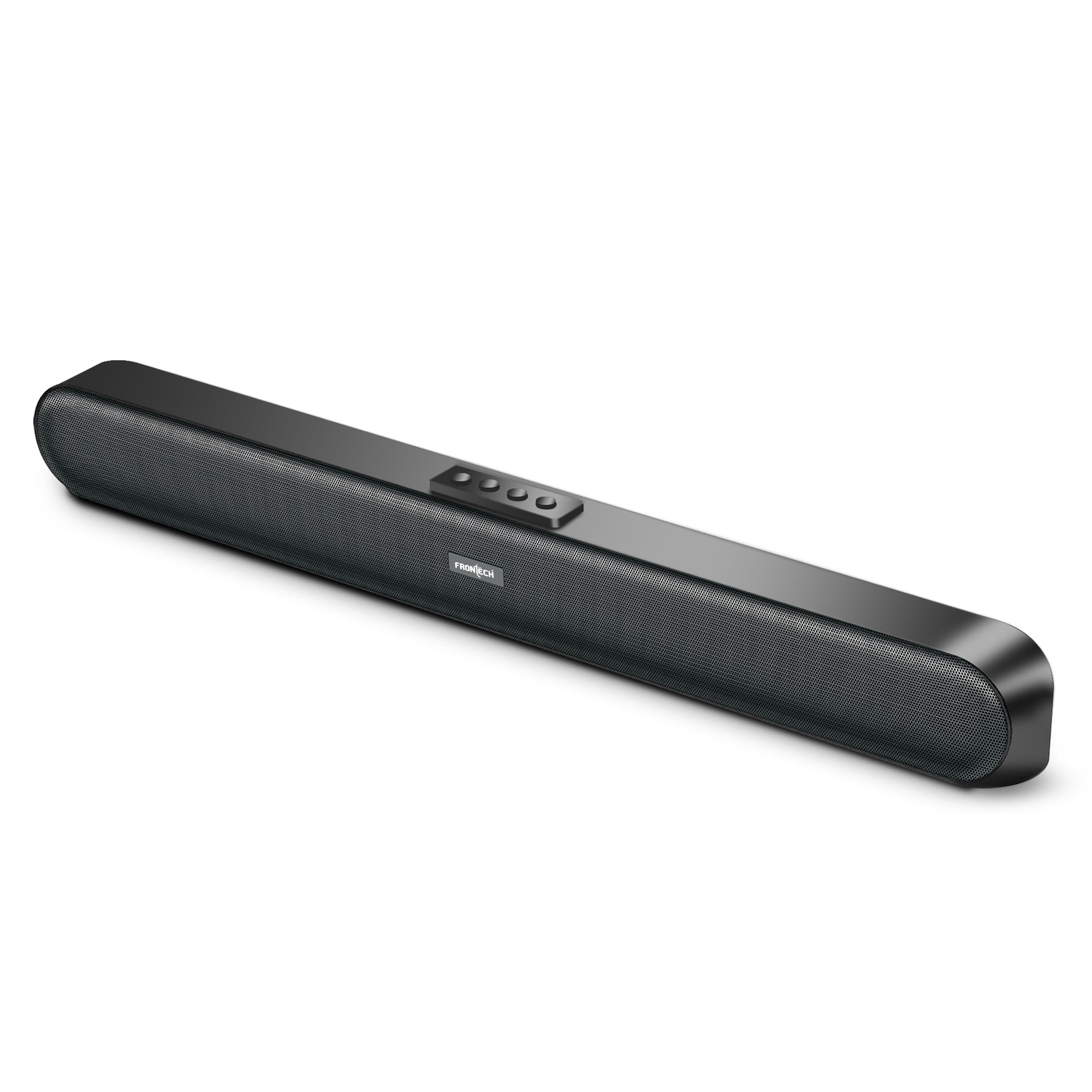 FRONTECH Echolite Mini Soundbar: 40W Bluetooth 5.0 Portable Speaker with AUX, USB, TF Card, and 2400mAh Battery ( SW-0191P)