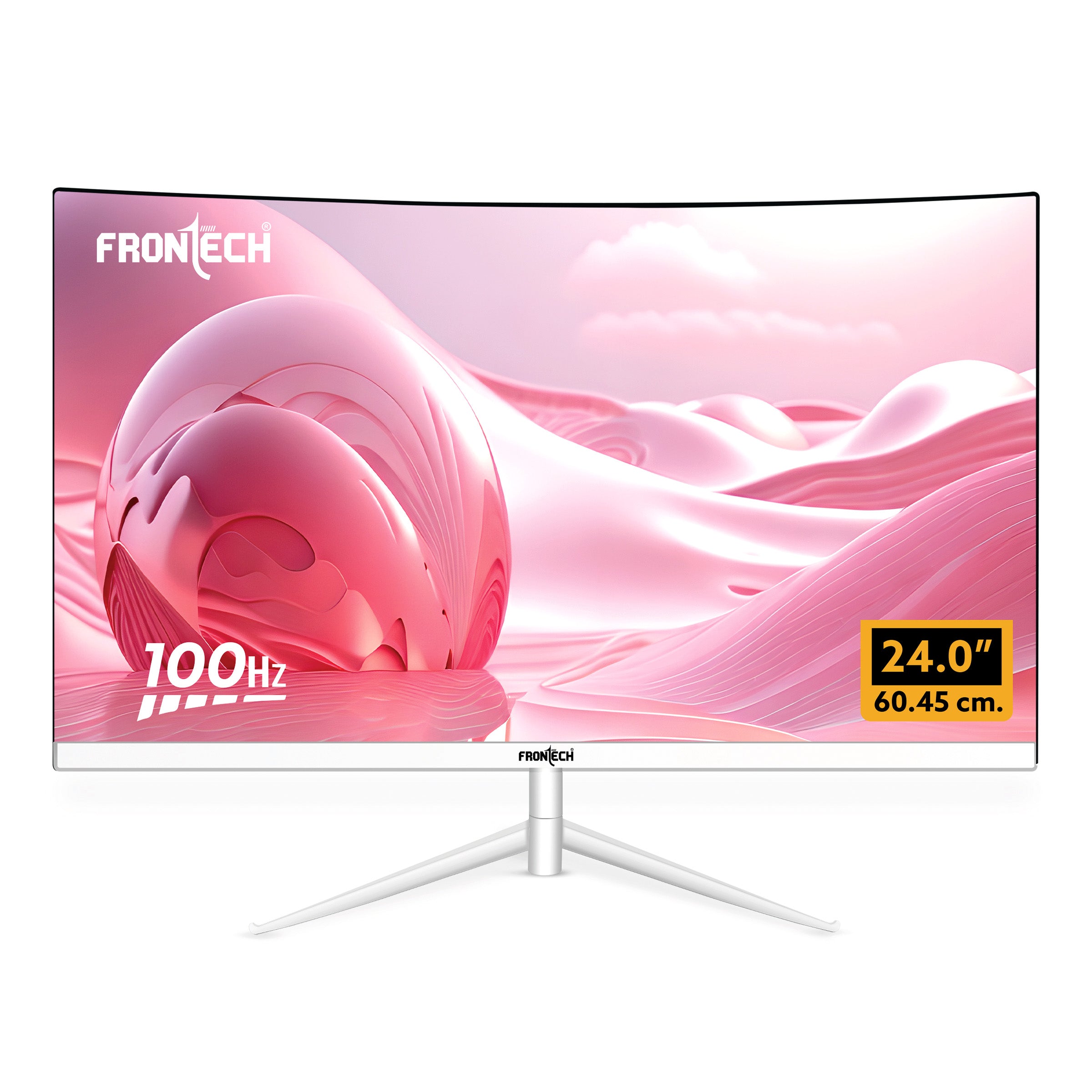 24'' Ultima Series Curved LED Monitor | 100Hz, 1920x1080 | 1800R Curve, Bezel-Less Design (MON-0080)