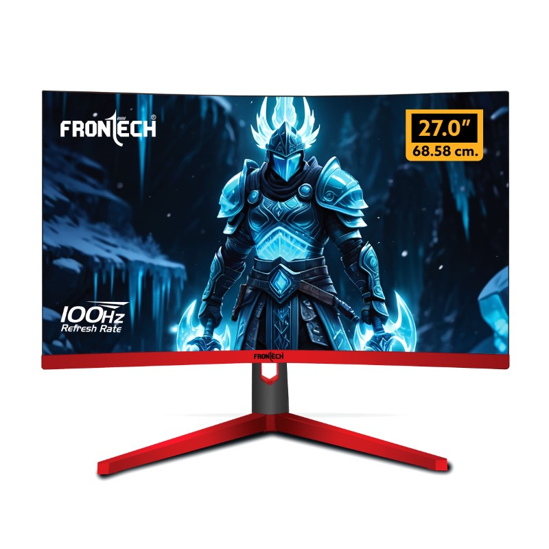 27'' Curved Gaming LED Monitor | 100Hz, 1920x1080 | 1500R Curve, Bezel-Less Design (MON-0053C)