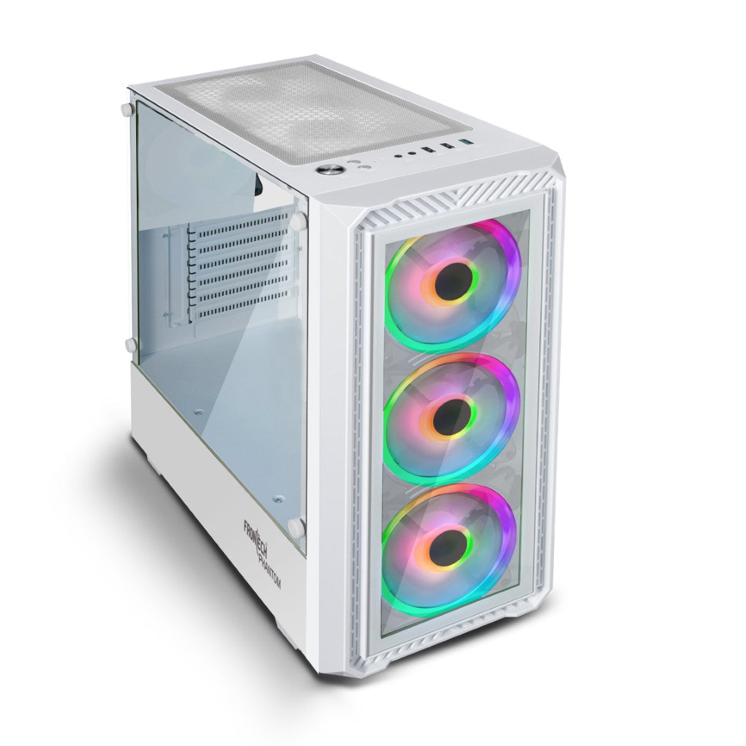 Gaming PC Case | 3 X 120mm RGB Fans, Acrylic Panel, USB 3.0 (FT-4344)