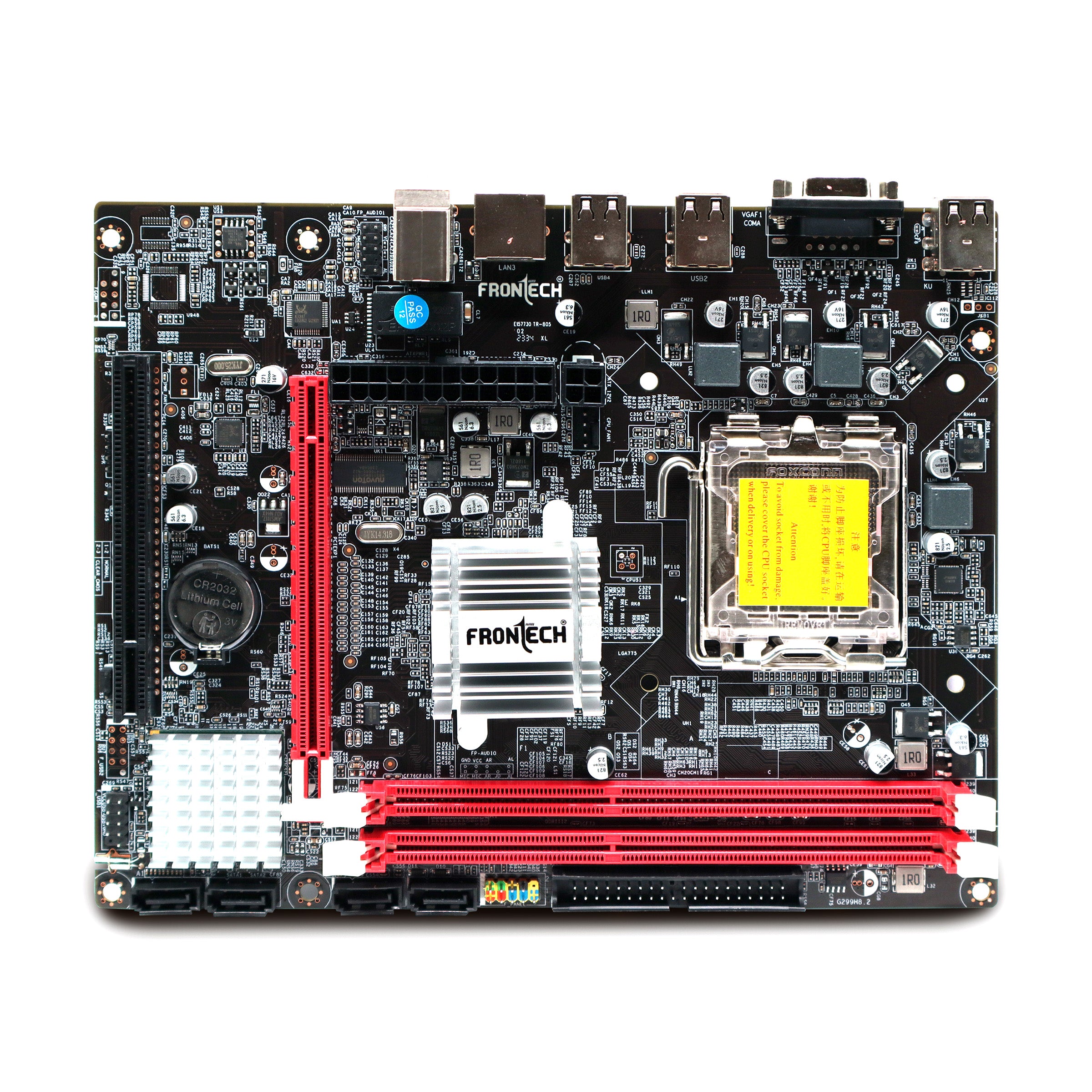 G41 Motherboard | LGA775, 2xDDR3 Slots, Core 2 Quad Support, 6+2 USB P ...