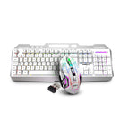 Frontech Wireless Gaming Keyboard & Mouse Combo|104 Keys Layout|2.4GHz|4800 DPI|6 button wireless optical mouse| Rechargeable Battery|1 Year Warranty
