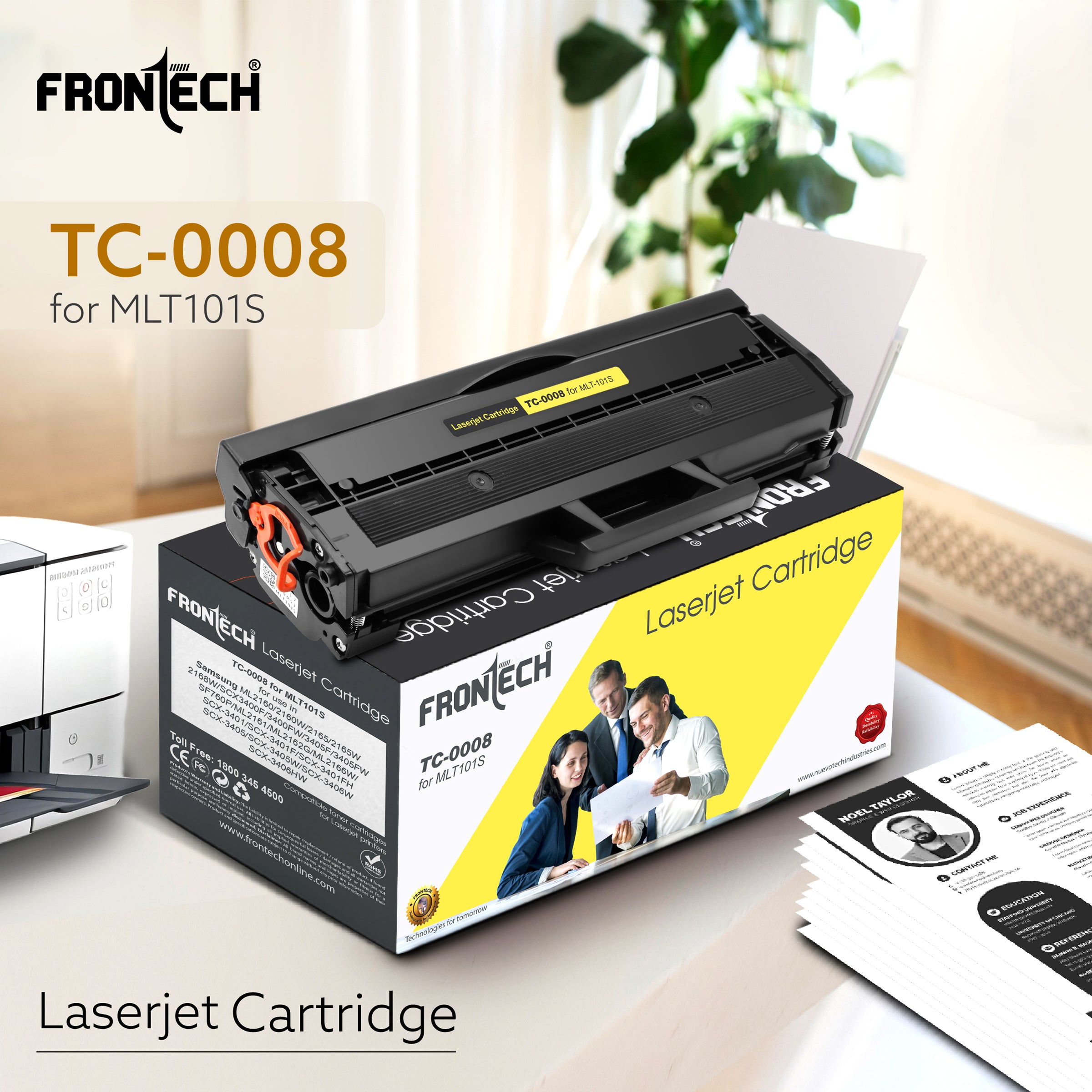 MLT101S Toner Cartridge | Compatible with Samsung ML2160/SCX3400 Series (TC-0008)