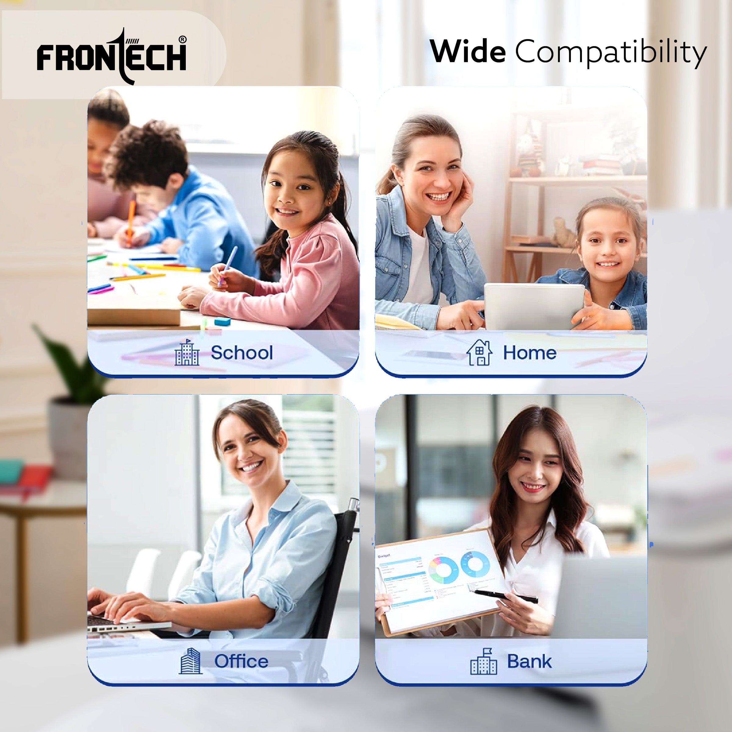 Frontech Q2612A Toner Cartridge | Compatible with HP LaserJet 1010-3050 Series (TC-0001)