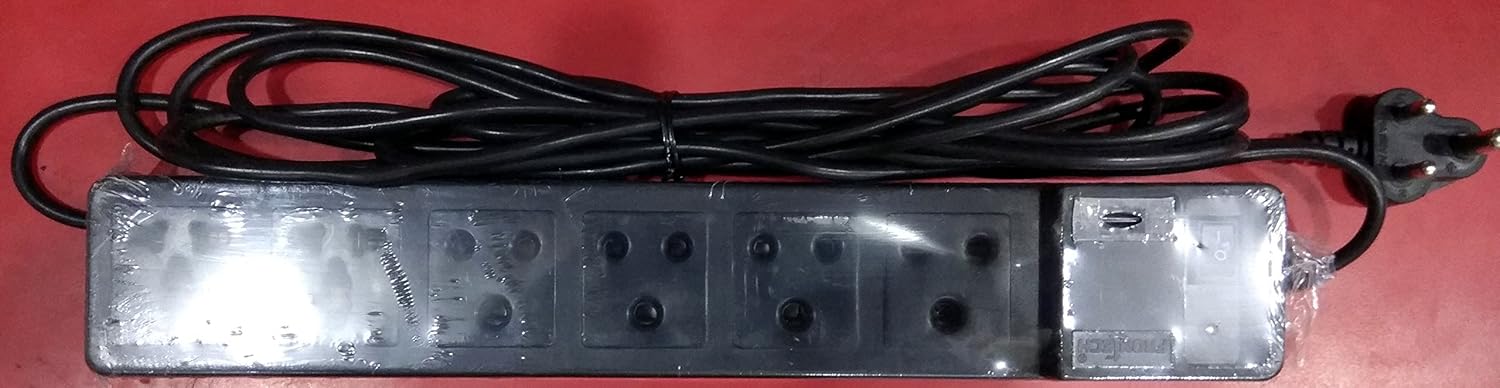 Extension Cord with 4 Indian and 2 Universal Sockets (3513)