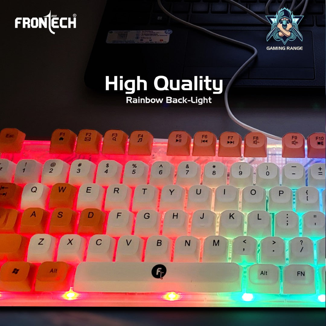 Nova Knight Gaming Keyboard and Mouse Combo with RGB Backlight Effects (KB-0043)