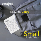 Frontech Wireless Mini Bluetooth Keyboard|78 Standard Keys|120 mAh Rechargeable Battery|1 year warranty
