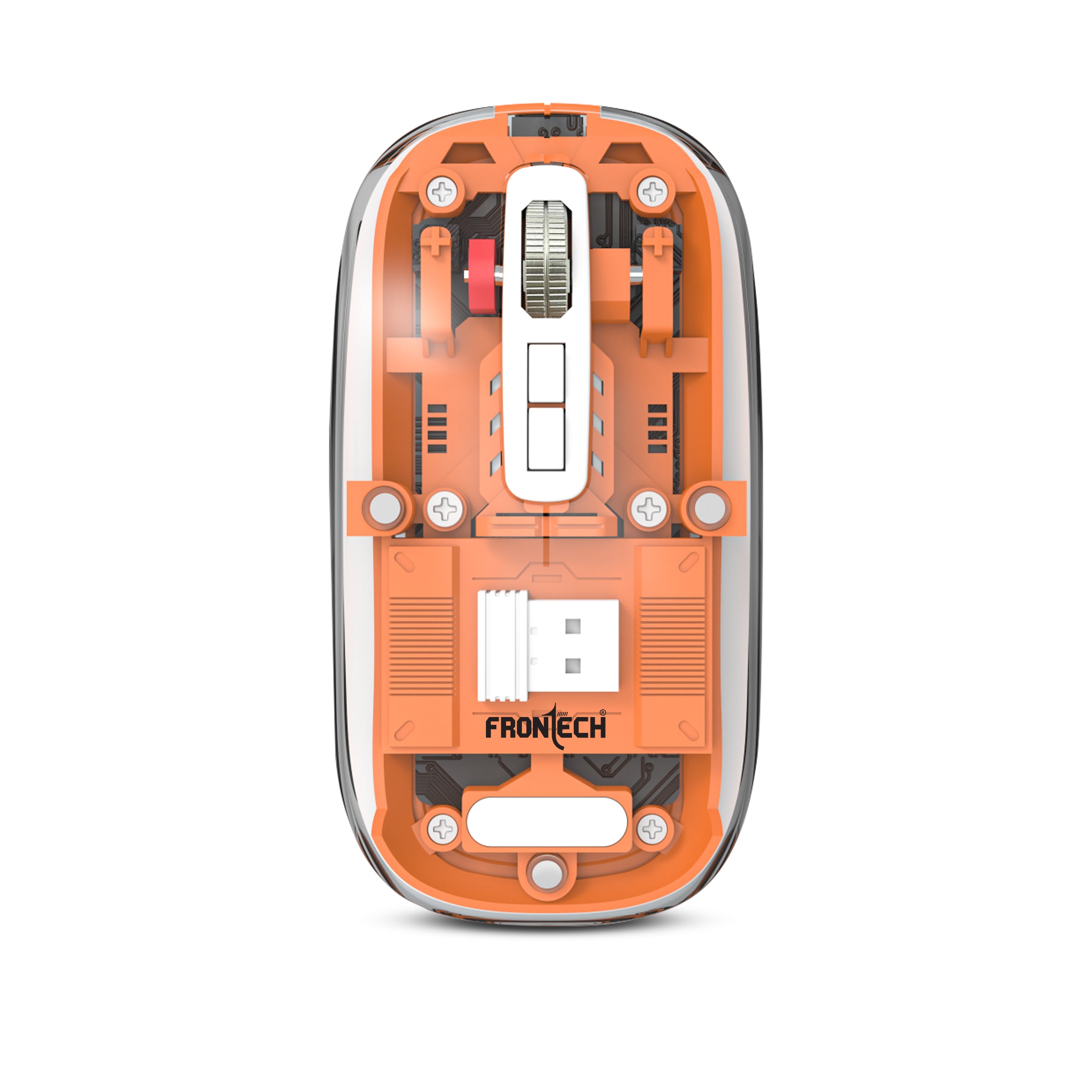 Beyond Mouse Frontech Transparent Wireless Mouse 2.4G Bluetooth 3200 DPI – Frontech ...
