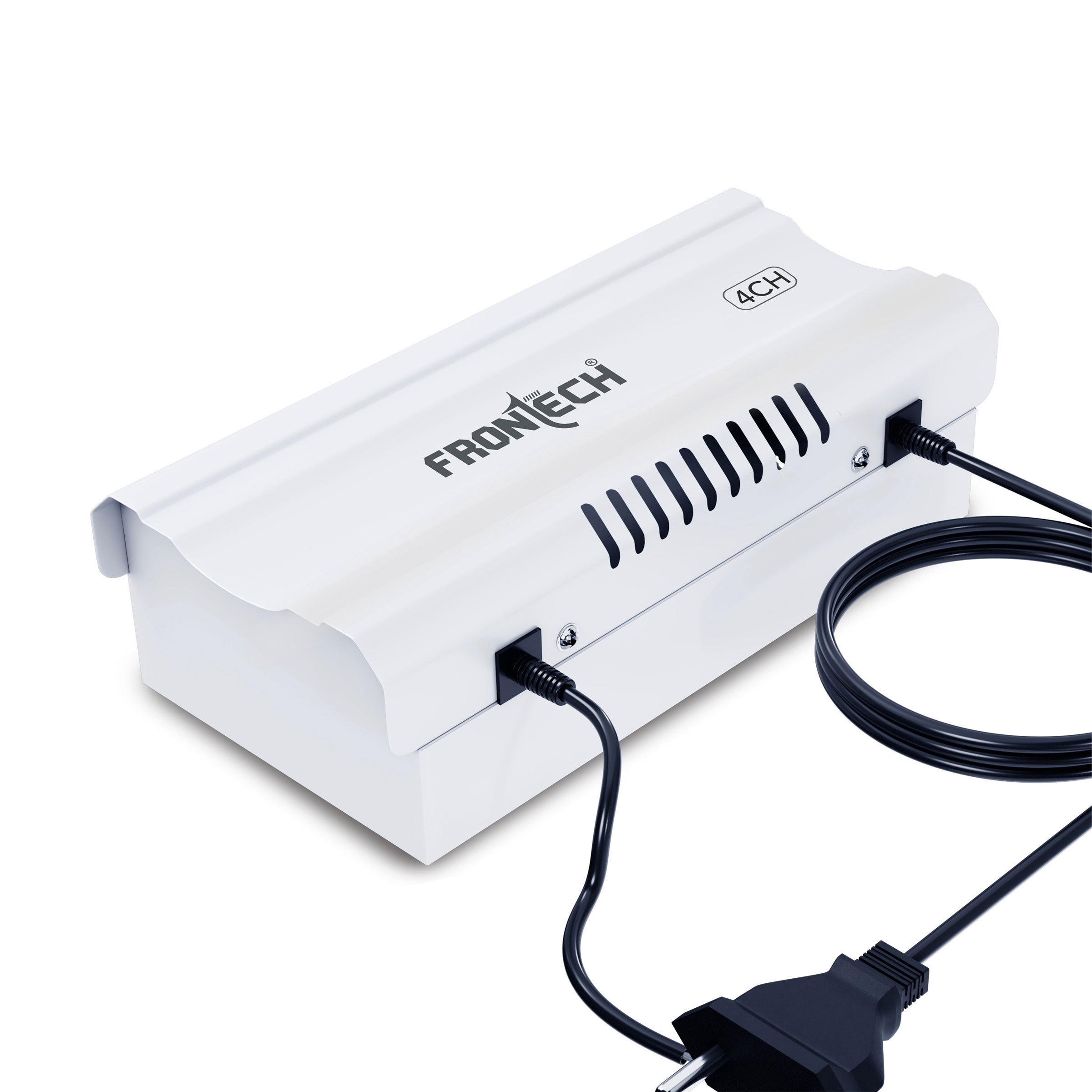 Frontech 4 Channel 12V DC Power Supply for CCTV Cameras | Metal Body | Easy to Install | Surge Protection | Overload & Short Circuit Protection | Universal Input Voltage (PS-0056)
