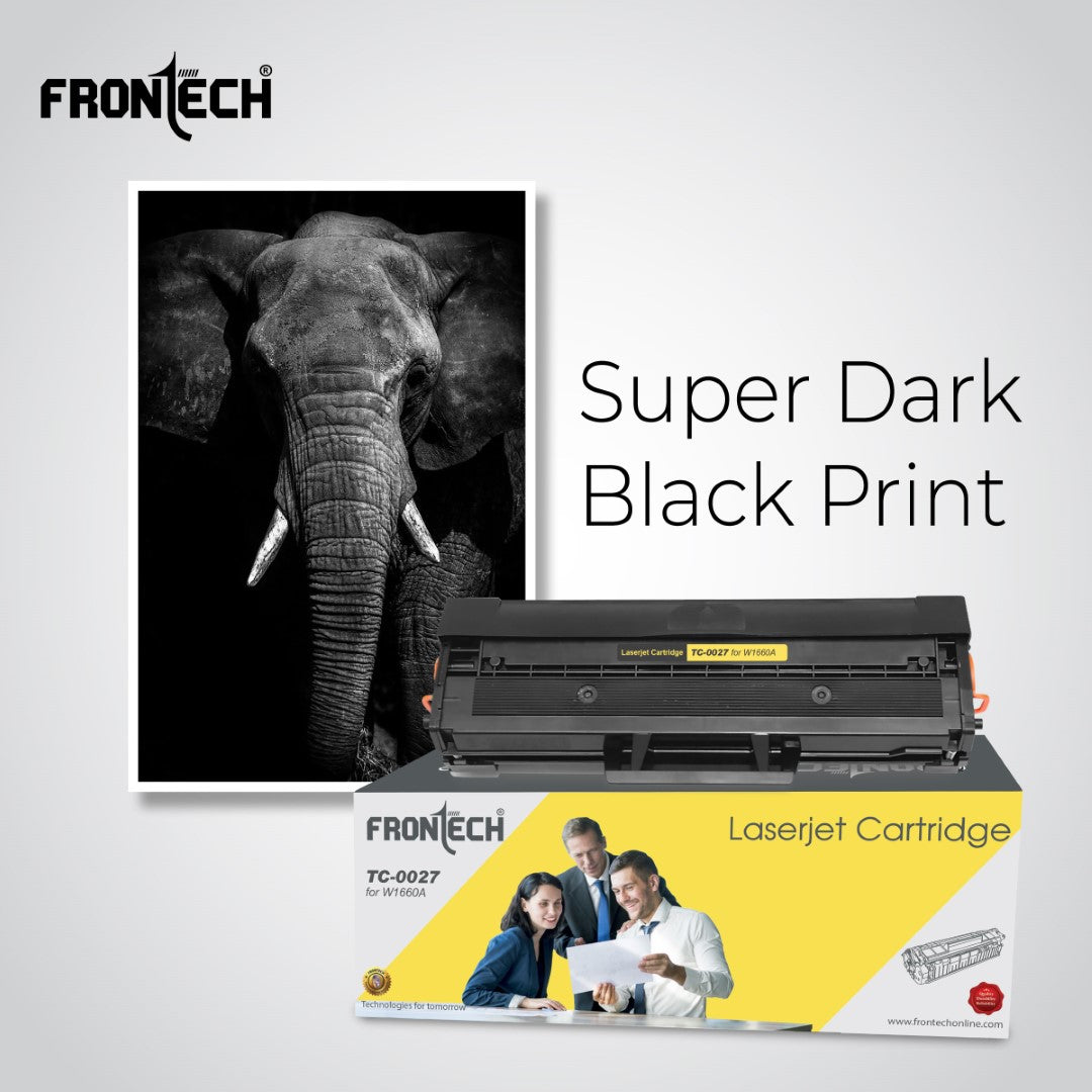 Frontech H-W1660A Laserjet Toner Cartridge | Compatible with HP Laserjet 1008A/1008W, HP MFP 1188A/1188W/1188NW/1188PNW (TC-0027)